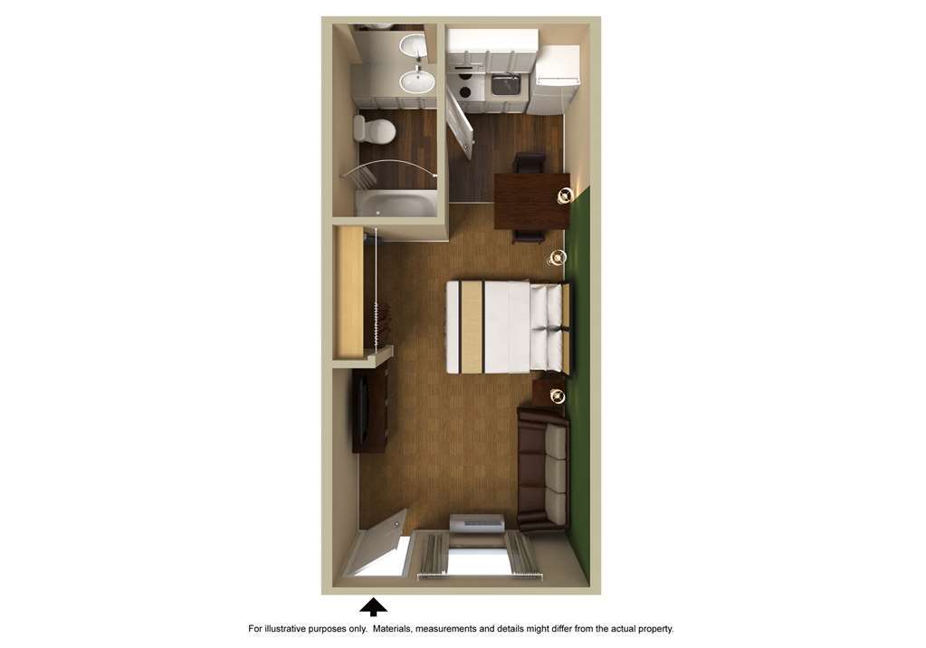 Extended Stay America - Houston - Med. Ctr. - Nrg Park - Fannin St. Rom bilde